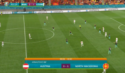 欧洲杯直播：奥地利3-1战胜欧洲杯新军北马其顿