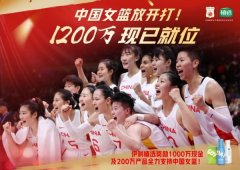 中国女篮世界杯再战巅峰，伊利植选千万